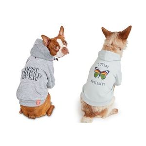 Doggie Hoodies Bundle Gray and Mint XS